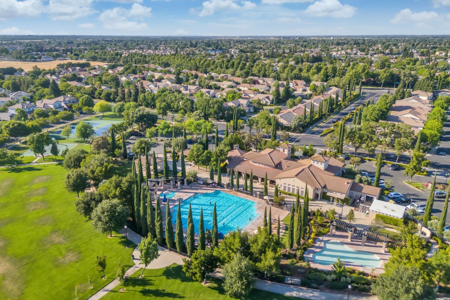 Elk Grove aerial community view